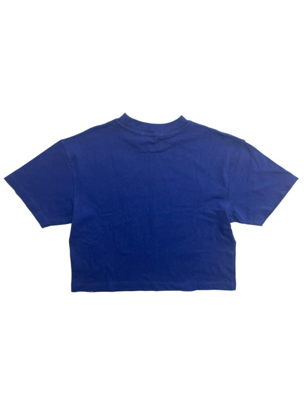 '47 New York Giants NFL Team Apparel Royal Blue boxy Crop Tee Women's Size S NWT - Picture 2 of 7
